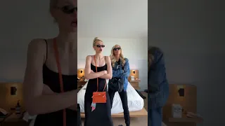 Cameron Brink and her mother Michelle on TikTok