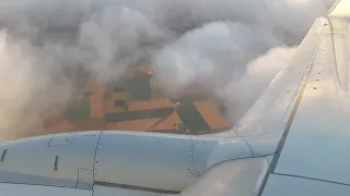 Atterissage à Paris-orly avec Royal Air maroc.