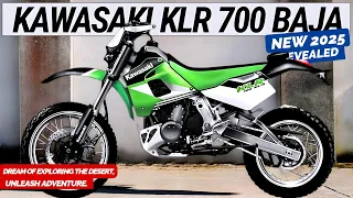 2025 Kawasaki KLR 700 Baja Revealed : Roars onto the Off Road Stage