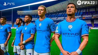 FIFA 23 - Messi, Ronaldo, Haaland, Mbappe, Neymar, all stars | Man City vs Real Madrid - PS5™ [4K60]