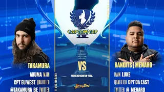 Capcom Cup IX SFV - TAKAMURA (KEN) VS Bandits|MenaRD (Luke) - Top 16