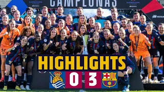 🏆 HIGHLIGHTS | Real Sociedad 0 - FC Barcelona 3 | SUPER CUP FINAL