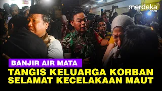 Tangis Keluarga Sambut Rombongan Siswa SMK Depok Selamat Kecelakaan Bus Maut