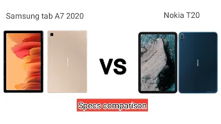 Nokia tab T20 vs Samsung tab A7 2020