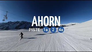 AHORN PISTE 1a, 2a and 4a (Adler Tour) - SLOPE CHECK