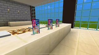 Going to the Apple Store for an iPhone 11 in Minecraft PE