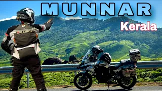 1️⃣5️⃣Munnar - Kerala Hill Station | Kolukkumalai Jeep Safari | Bihar To Kanyakumari Solo Bike ride