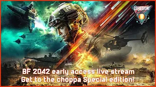 Battlefield 2042 Early Access Live | CION Squad-up come hang out we PTFO FTW | PS5 Gameplay