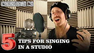 5 TIPS FOR SINGING IN A STUDIO