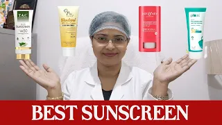 गर्मियों के लिए BEST SUNSCREEN| Oily, Dry, All skin type  #trending #sunscreen #skin