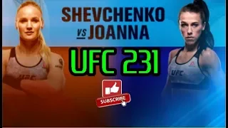 Valentina Shevchenko vs Joanna Jędrzejczyk | UFC 231 | Full Fight