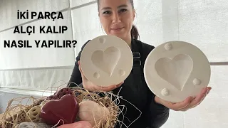 İki Parça Alçı Kalıp Nasıl Yapılır?