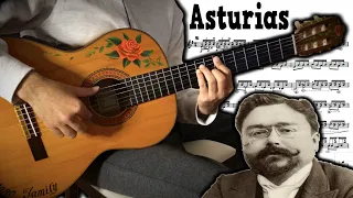 『Asturias』(Isaac Albéniz) meet flamenco gipsy guitar【fingerstyle acoustic classical rumba cover】