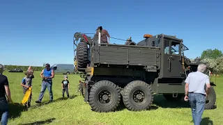 SCAMMELL EXPLORER RECOVERING SCANIA RUTLAND SHOW