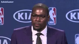 Kevin Durant talks about his mom during MVP speech