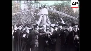 Autogyro's Street Stunt in Barcelona