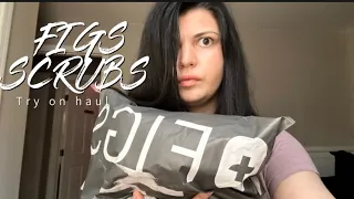 Figs scrub try on haul