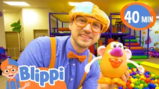 Blippi Learns about Body Parts! | BEST OF BLIPPI TOYS | Educational Videos for Kids