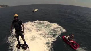 FlyBoard with Drone @ Diano Marina (best 720 HD)