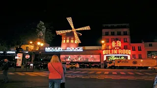 КАБАРЕ МУЛЕН РУЖ (CABARET LE MOULIN ROUGE)  МОНМАРТР