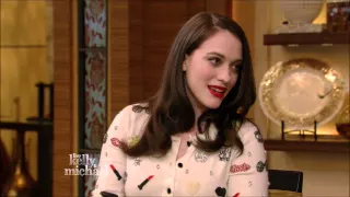 Kat Dennings Live! With Kelly and Michael 2015 04 08