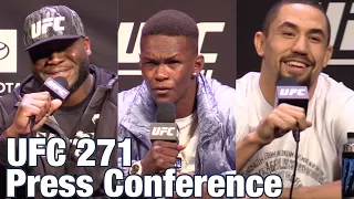 UFC 271 Press Conference Adesanya vs Whittaker 2