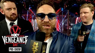 LA Knight crashes into NXT Universe: NXT TakeOver: Vengeance Day Pre-Show (WWE Network Exclusive)