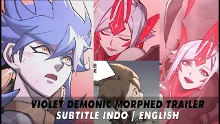 VIOLET DEMONIC MORPHED COMIC TRAILER - Subtitle Indonesia / English - AOV / ROV / Lien Quan-KUROHIKO