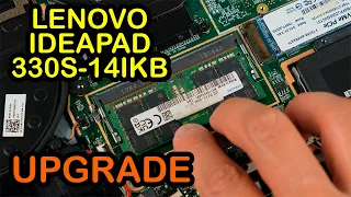 Upgrade Laptop 💻 Lenovo Ideapad 330S | Install/Change SSD in M.2, RAM Memory and 2.5" HDD/SSD