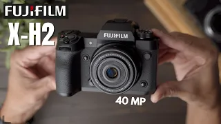 I try to use the Fujilm X-H2.