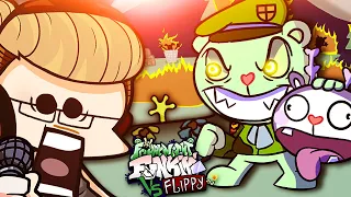 Friday Night Funkin' but Flippy from Happy Tree Friends gets PTSD...