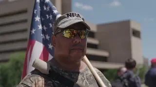 Protests Outside NRA Convention Pull Focus to School Gun Violence