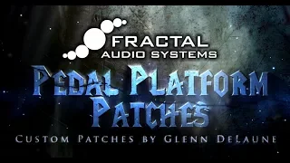 Fractal Audio AXE FX III Mesa Lone Star Patch demo by Glenn DeLaune