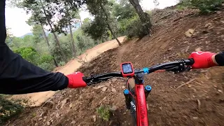 Trasa enduro obok La Pomy - DH San Mateo