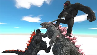 Dark Kong Squad Attack Evolved Godzilla