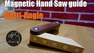 Magnetic saw guide, everybody can make it