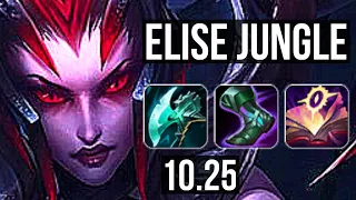 ELISE vs KHA'ZIX (JUNGLE) | 18/1/4, Legendary, 400+ games | EUW Master | v10.25