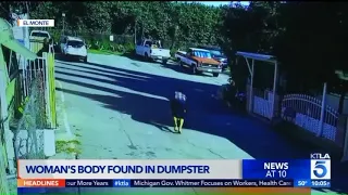 Family IDs California woman found dead in dumpster after man seen dragging body