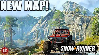 SnowRunner: NEW MAP! Welcome To THE BADLANDS