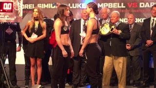 Katie Taylor vs Nina Meinke - FACE OFF!!