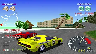 Ridge Racer Revolution PS1 Gameplay HD (Beetle PSX HW)