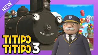 TITIPO S3 EP8 I Steam is the best! l Train Cartoons For Kids | Titipo the Little Train