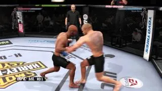 One of the top EA UFC Fighters! Online Ranked Match Renan Barao vs Demetrious Johnson