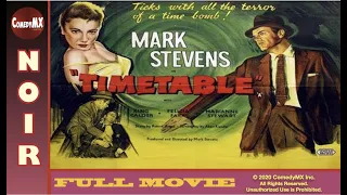 Classic Film-Noir | Time Table (1956) | Full Movie | Mark Stevens | King Calder | Felicia Farr