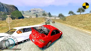 GTA 4 Crash Testing Real Car Mods Ep.309