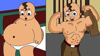 Constable Singham Fat To Fit Body Transformation