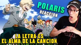 MÚSICO reacciona a MY HERO ACADEMIA | OP 6 POLARIS puro rock!