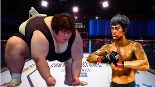 UFC4 | Bruce Lee vs Girl Sumo (EA Sports UFC 4) wwe mma