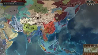 Europa Universalis 4 AI Timelapse - Common Universalis Mod (Realistic Handicap) 1444-2777