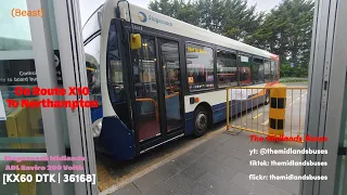 [Beast / No retarder] Stagecoach Midlands ADL Enviro 200 Voith (KX60 DTK / 36168)